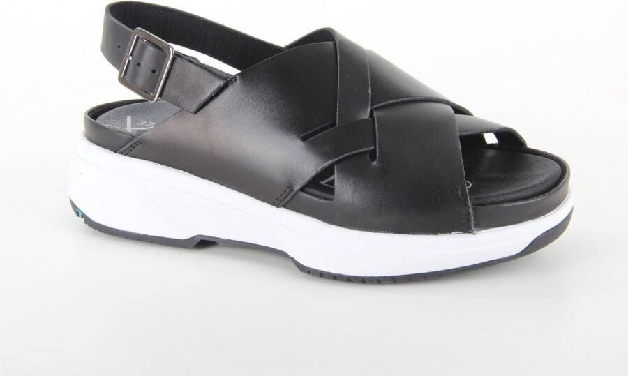 Xsensible 30701.5 Curacao Black G+ Wijdte Sandalen