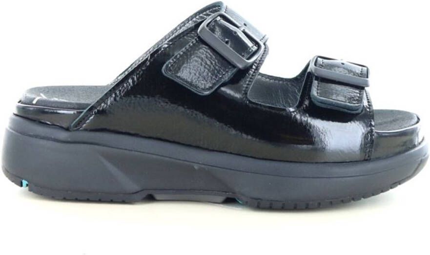 Xsensible 30707.5.007-G H dames slippers zwart
