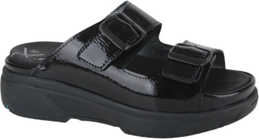 Xsensible 30707.5.007-G H dames slippers zwart