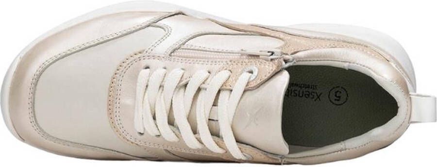 Xsensible Dames Veterschoenen Swx19 Soft Pearl Combi Beige