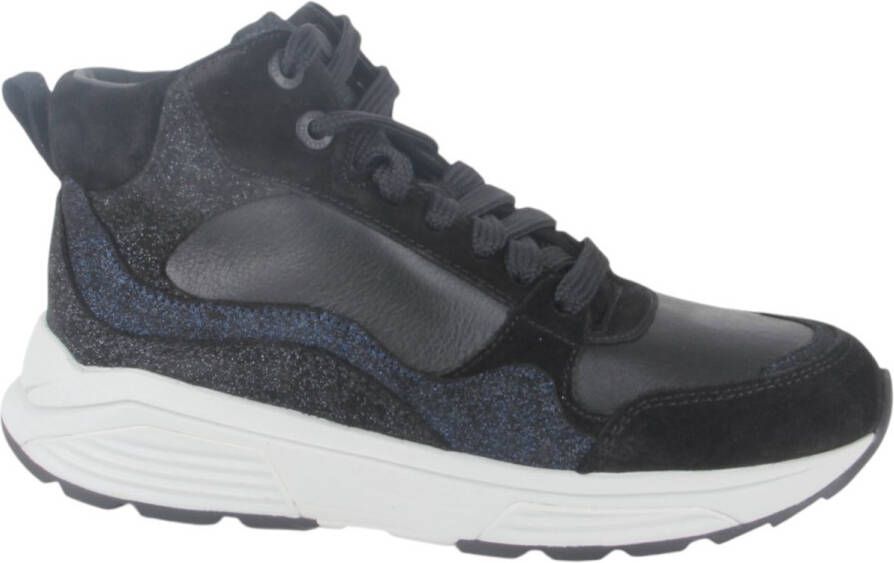 Xsensible 33008.3.040-GX dames veterboots sportief zwart