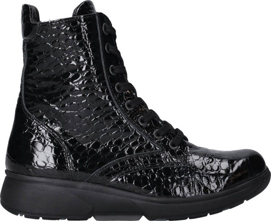 Xsensible Albi Stretchwalker Veterboots Dames Zwart