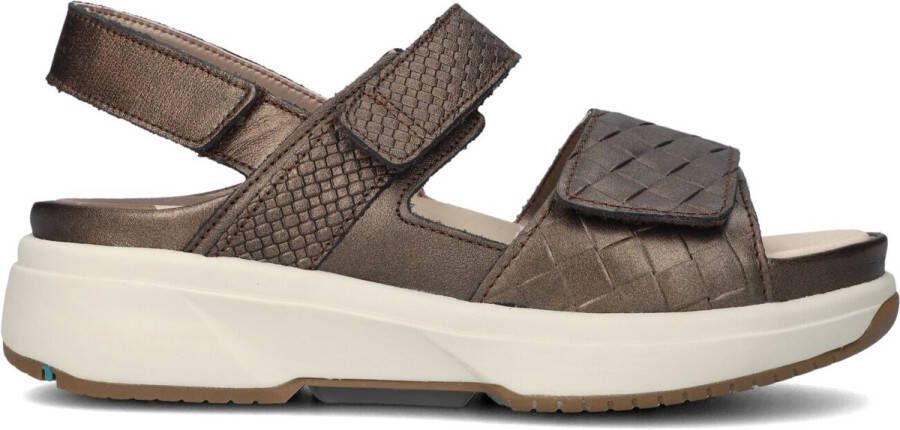 XSENSIBLE Sandalen Dames Aruba Maat: 38 Materiaal: Leer Kleur: Brons