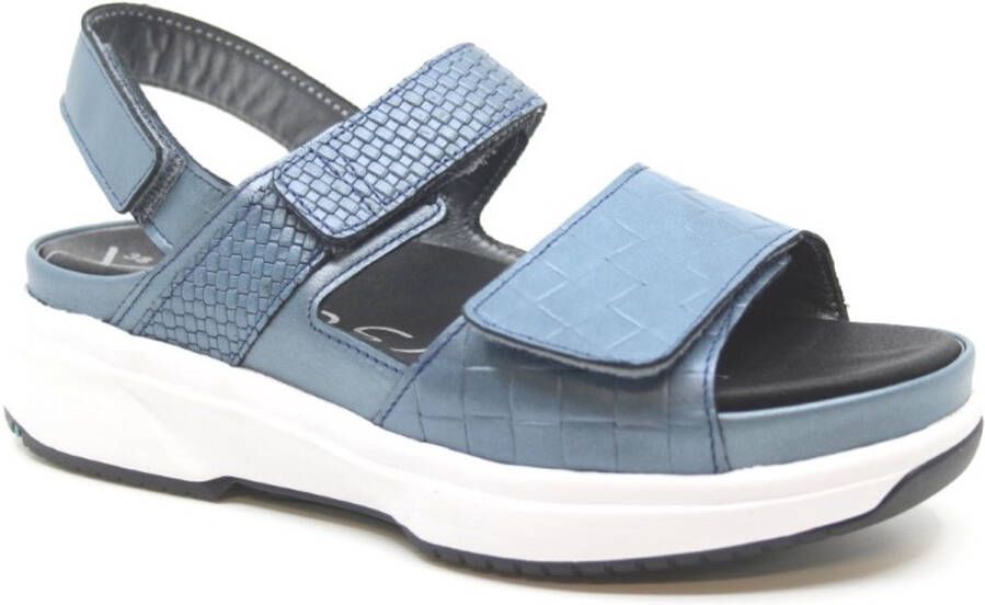XSENSIBLE Sandalen Dames Aruba Maat: 37 Materiaal: Leer Kleur: Blauw