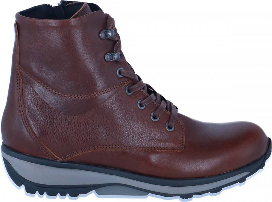 Xsensible 30111.2 Milton Cognac G-Wijdte Veter boots