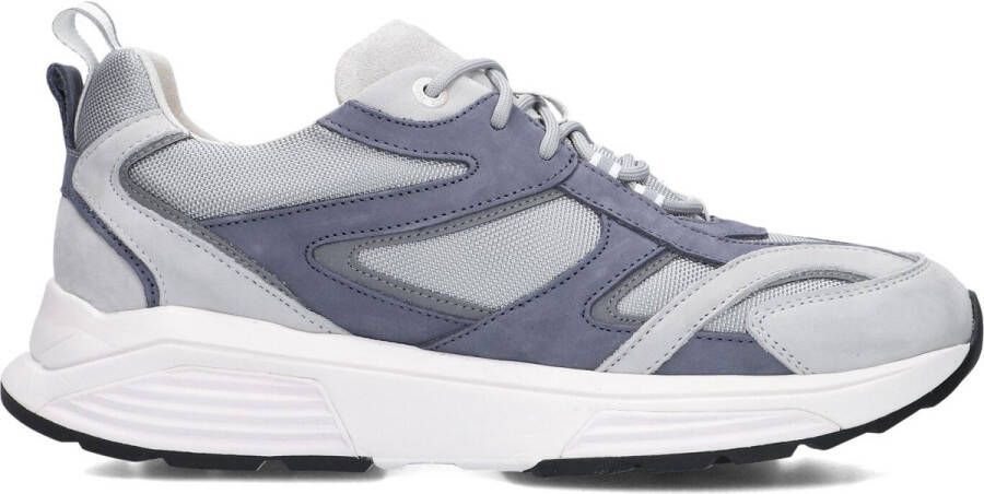 XSENSIBLE Lage Sneakers Heren Brooklyn Men Maat: 47 Materiaal: Nubuck Kleur: Blauw