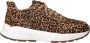 XSENSIBLE Lage Sneakers Dames Chain Maat: 43 Materiaal: Ponyhair Kleur: Bruin - Thumbnail 1