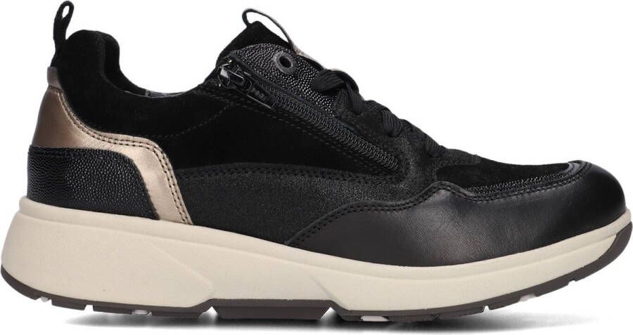 XSENSIBLE Lage Sneakers Combi G Sneaker Maat: 41 Materiaal: Suède Kleur: Zwart