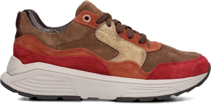 XSENSIBLE Lage Sneakers Dames Combi G Sneaker Maat: 37 Materiaal: Suède Kleur: Bordeaux