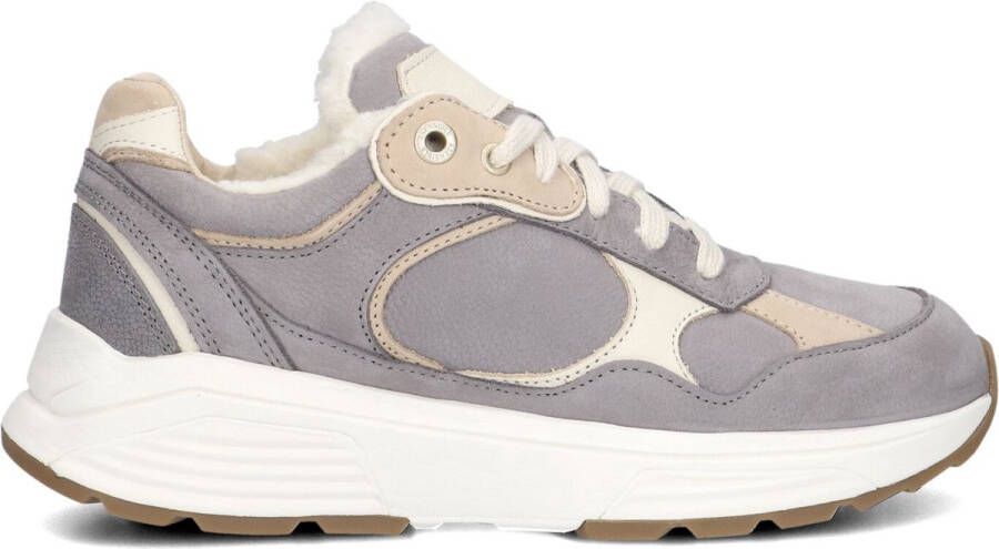 XSENSIBLE Lage Sneakers Dames Combi Met G Sneaker Maat: 39 Materiaal: Leer Kleur: Grijs