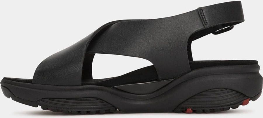 XSENSIBLE Sandalen Dames 30036 Maat: 36 Materiaal: Leer Kleur: Zwart