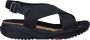 XSENSIBLE Sandalen Dames Corfu Maat: 41 Materiaal: Leer Kleur: Zwart - Thumbnail 1