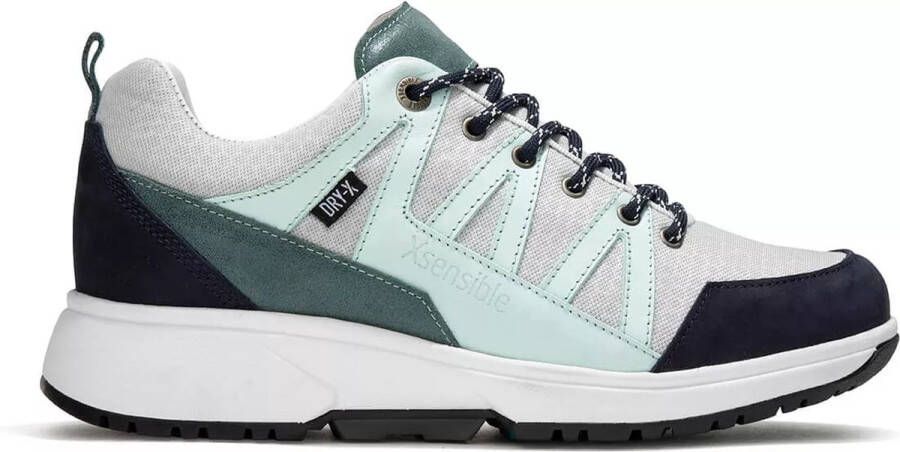 Xsensible 40208.5 Bodo 806 Light Grey Combi H-Wjdte Veterschoenen