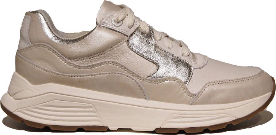 XSENSIBLE Lage Sneakers Dames Golden Gate Lady Maat: 37 Materiaal: Leer Kleur: Wit