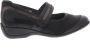 Xsensible LIPARI 10072.2.026 Zwart combi bandschoenen met stretch wijdte H - Thumbnail 1