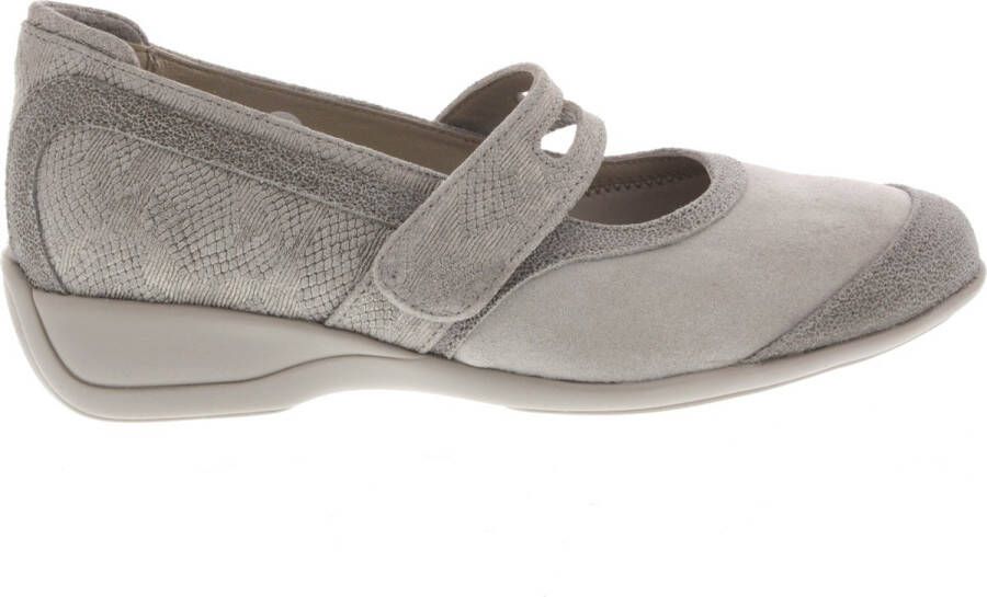 Xsensible Dames Instappers & Ballerina's 10010.2.634 Palermo Licht Grijs