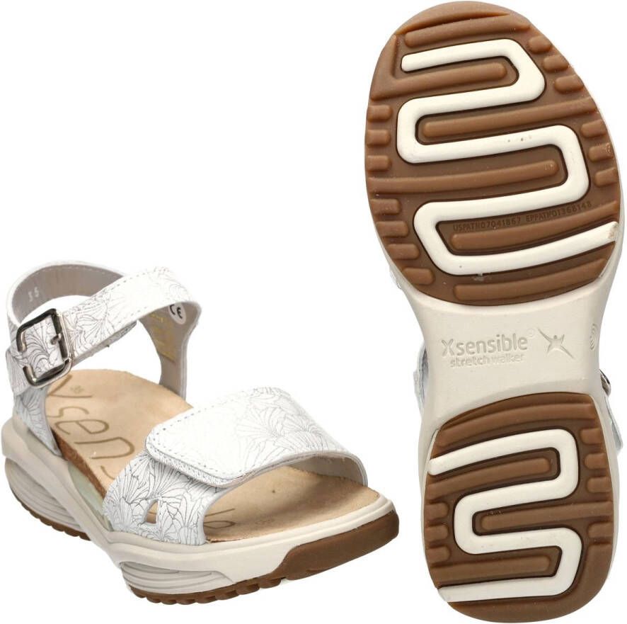 Xsensible -Dames off-white ecru parel sandalen