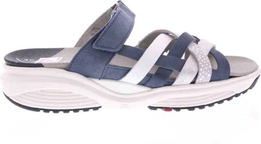 Xsensible Stretchwalker Xsensible Evia 30297.5-210 Jeans-voetbed slipper-los voetbed sandaal-stretchwalker sandaal