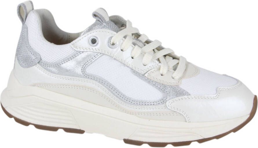 XSENSIBLE Lage Sneakers Dames Milau Maat: 38 Materiaal: Leer Kleur: Wit