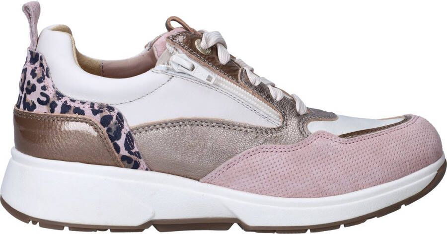 Xsensible Dames Veterschoenen Grenoble Light Pink Combi Rose Oud