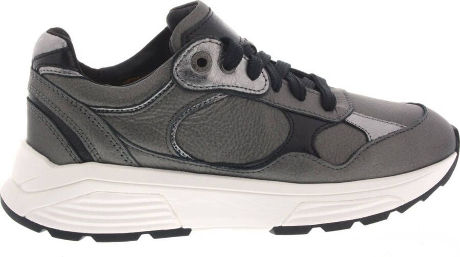 XSENSIBLE Lage Sneakers Dames Combi Met G Sneaker Maat: 37 Materiaal: Leer Kleur: Zilver