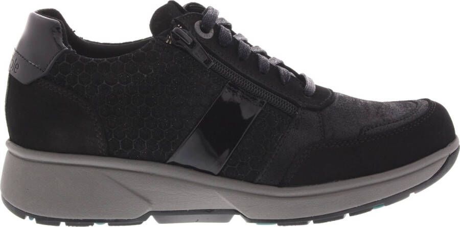 Xsensible Stretchwalker Sneaker Koblenz 30216.2.002 HX Zwart Combi