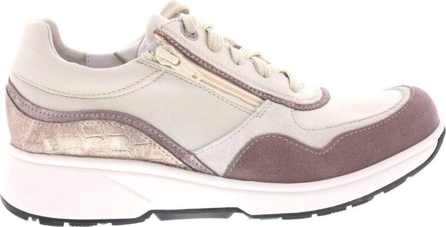 Xsensible LIMA 30204.3.782 Wit combi kleurige dames sneaker met rits