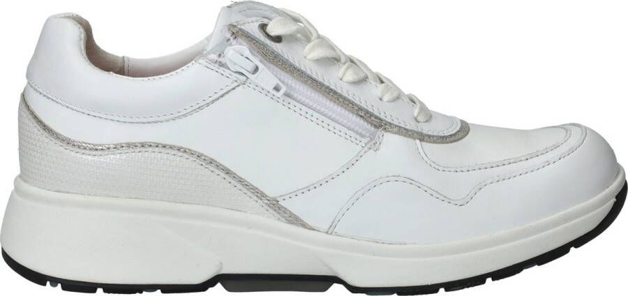 XSENSIBLE Lage Sneakers Dames Lima Maat: 38 Materiaal: Leer Kleur: Wit