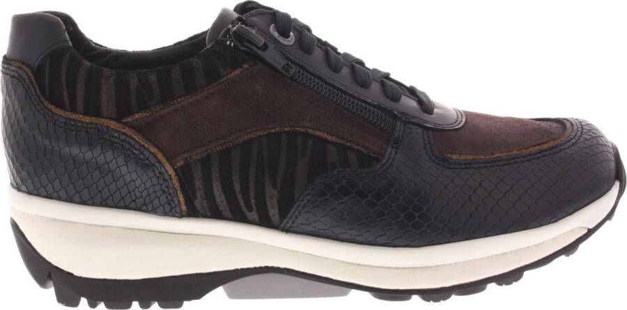 Xsensible Lucca black combi 080 GX 30112.2 - schoen Dames schoen Dames sneaker Comfort sneaker Schoen Dames schoen - Foto 4