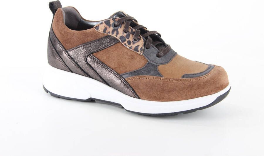 Xsensible 30212.2 Lunel Caramel Combi H Wijdte Veterschoenen