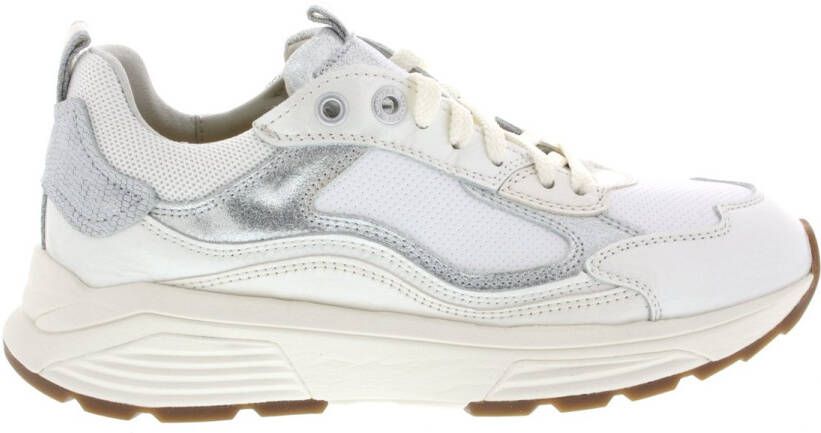 XSENSIBLE Lage Sneakers Dames Milau Maat: 36 Materiaal: Leer Kleur: Wit