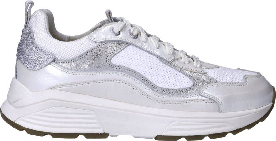 XSENSIBLE Lage Sneakers Dames Milau Maat: 36 Materiaal: Leer Kleur: Wit