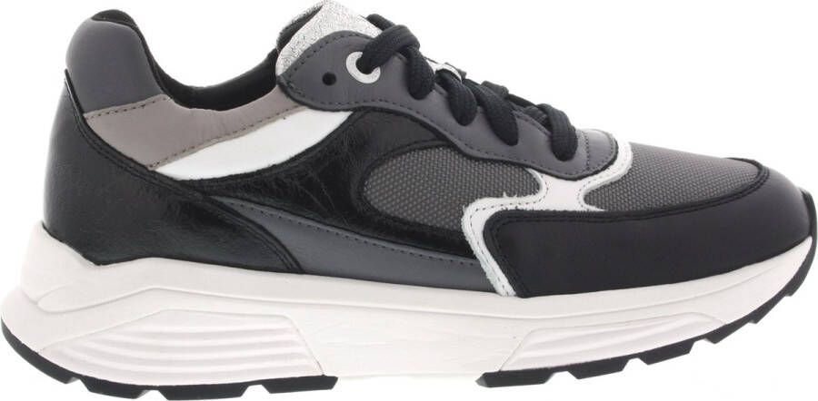 XSENSIBLE Lage Sneakers Dames 33002.5 Maat: 37 Materiaal: Leer Kleur: Zwart