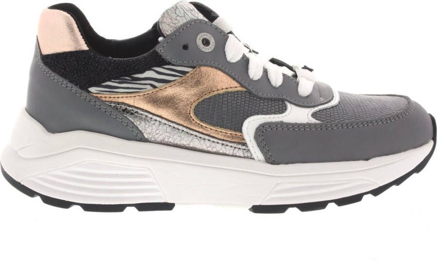 Xsensible 33002.5 Ponte Vecchio 807 Grey Combi G-Wijdte Veterschoenen