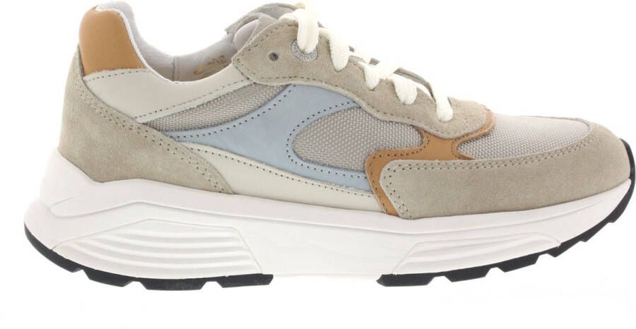 Xsensible 33002.5 Golden Gate Lady 429 Sand Combi G-Wijdte Veterschoenen