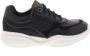 Xsensible SWX11 30085.3.002 Zwarte dames sneaker met rits en uitneembaar voetbed - Thumbnail 1