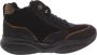Xsensible SWX16 32001.2.084 Zwart combi half hoge sneaker uit de Stretchwalker lijn wijdte H - Thumbnail 1