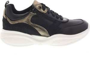 Xsensible SWX19 32004.3.001 Zwarte Stretchwalker sneakers wijdte H