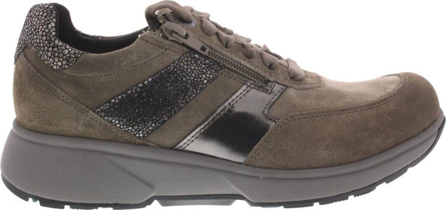 Xsensible Dames Veterschoenen Tokio Taupe