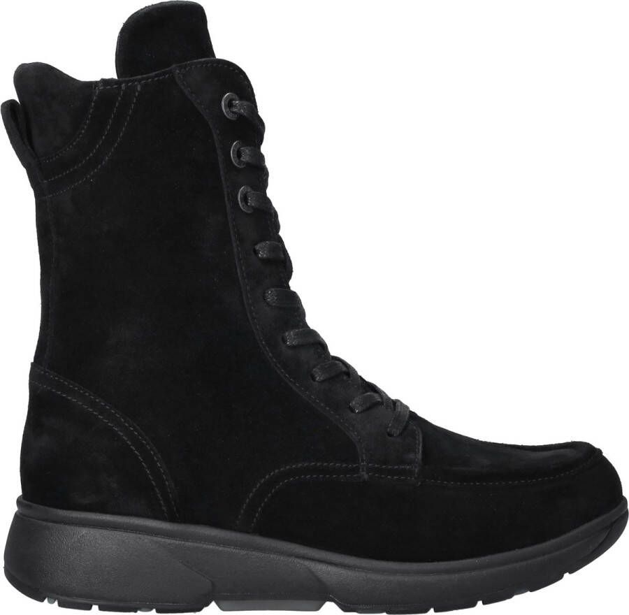 XSENSIBLE Enkellaarsjes Dames 30219.5 Maat: 36 Materiaal: Suède Kleur: Zwart