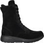 XSENSIBLE Enkellaarsjes Dames 30219.5 Maat: 36 Materiaal: Suède Kleur: Zwart - Thumbnail 1