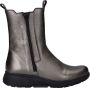 XSENSIBLE Enkelboots Dames Ferraro Maat: 41 Materiaal: Leer Kleur: Zilverkleurig - Thumbnail 1
