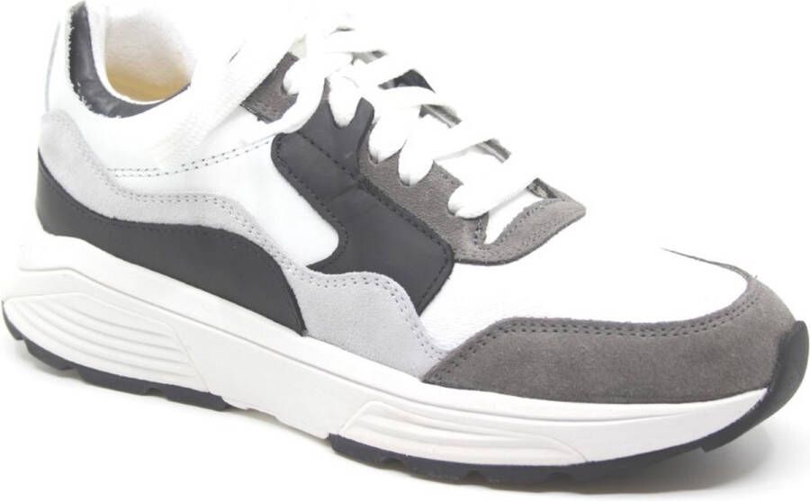 Xsensible GOLDEN GATE 33000.3.896 Grijs combi sneaker Stretchwalker wijdte G