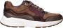 XSENSIBLE Lage Sneakers Dames Golden Gate Lady Maat: 39 Materiaal: Leer Kleur: Bruin - Thumbnail 1