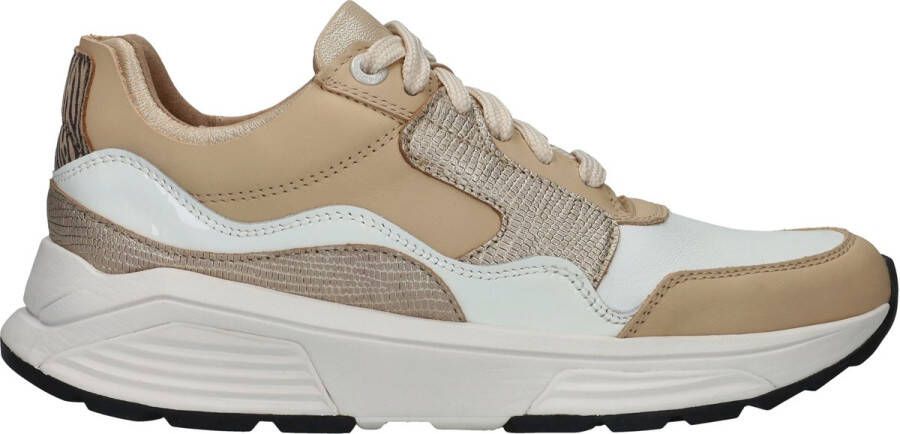 XSENSIBLE Lage Sneakers Dames 33000.3 Maat: 40 Materiaal: Suède Kleur: Beige