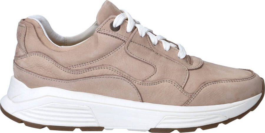 XSENSIBLE Lage Sneakers Dames Golden Gate Men Maat: 42 Materiaal: Nubuck Kleur: Beige