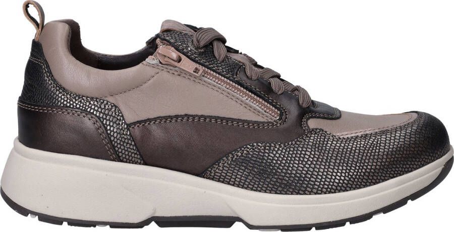 Xsensible Stretchwalker Sneaker Grenoble 30215.5.530 HX Taupe Combi