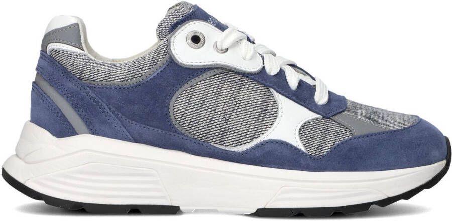 XSENSIBLE Lage Sneakers Dames Helix Maat: 39 Materiaal: Suède Kleur: Blauw