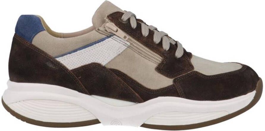 Xsensible SWX14 Stretchwalker Sneakers Heren Bruin
