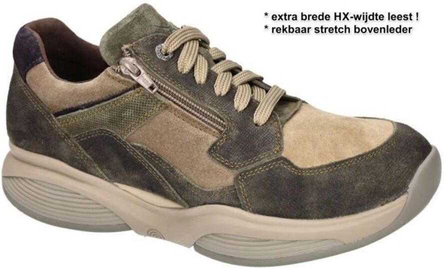 Xsensible 30088.2.484-HX heren veterschoenen sportief (9 5) groen
